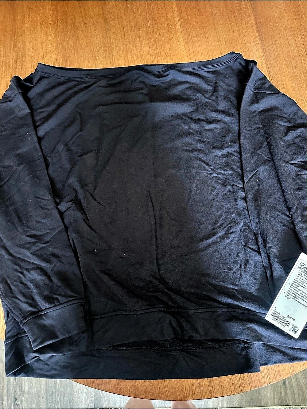 NWT lululemon Be Calm Oversized Boatneck Long Sleeve